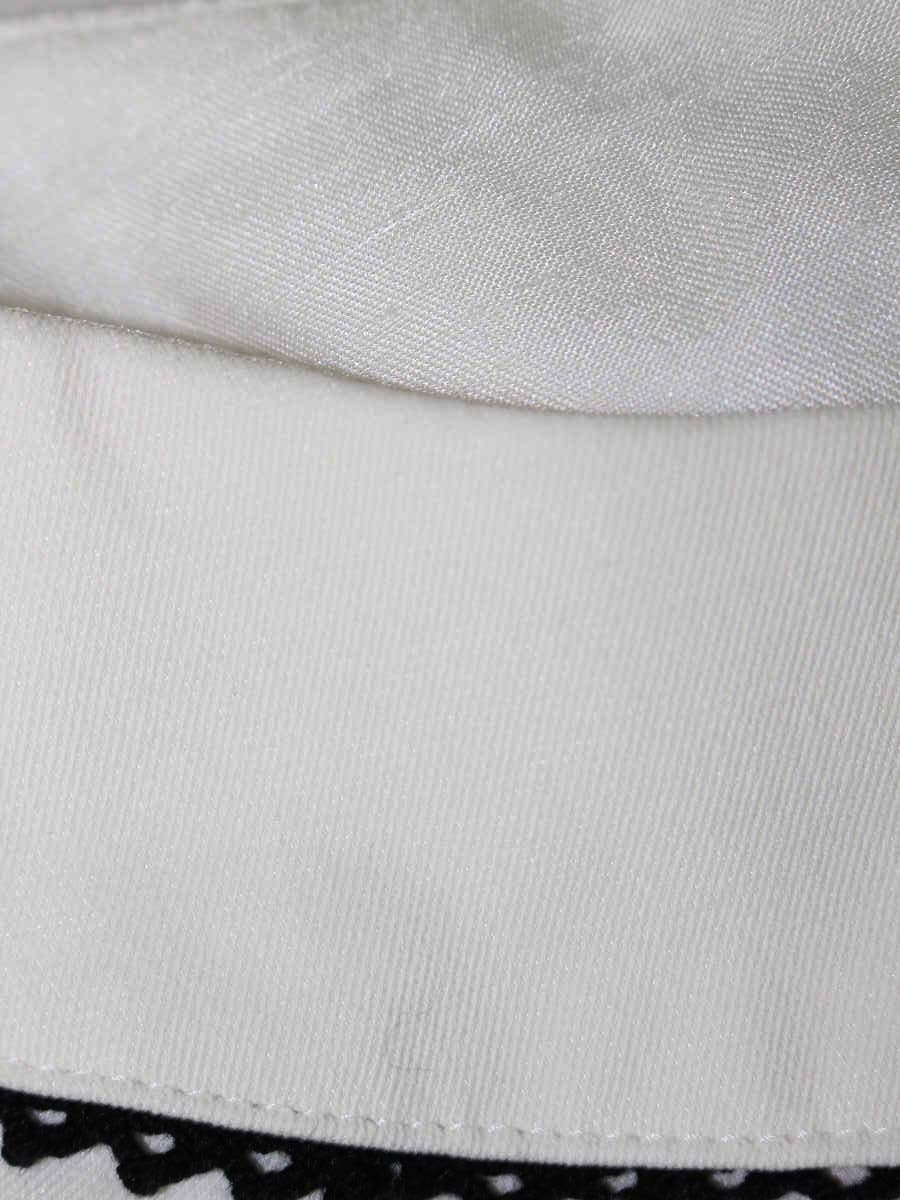 エムズグレイシー 217117 スカート 38 ホワイト リボン IT0V6UXW2VFK 【SALE】