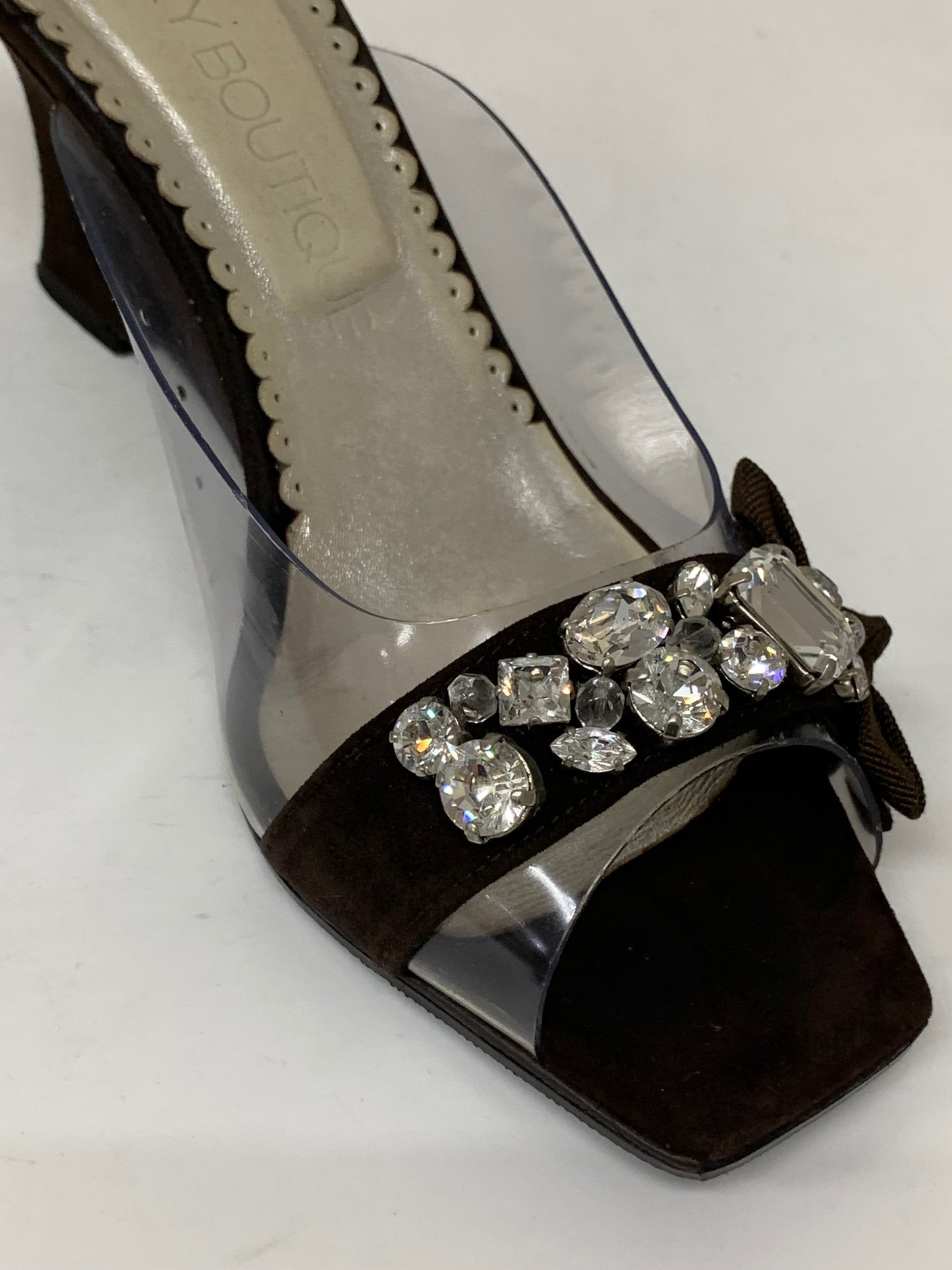 フォクシーブティック 27498 サンダル 36.5 ブラウン ビジュー ITDUN5UPZKIV