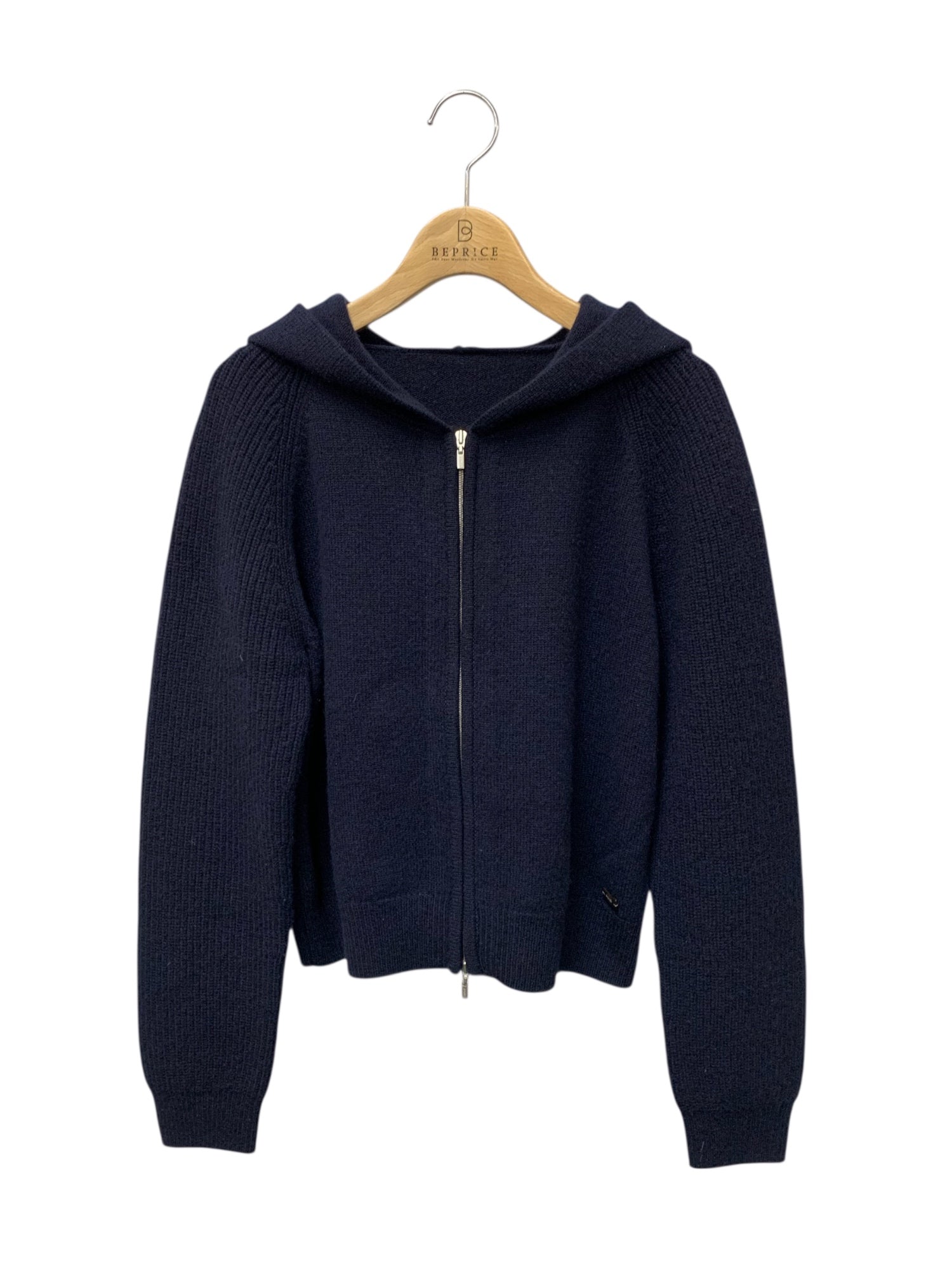フォクシーブティック Knit Parka Florence Hoodie 43206 40 ネイビー ITBQFQMNETOM フォクシーブティック Knit Parka Florence Hoodie 43206 40 ネイビー