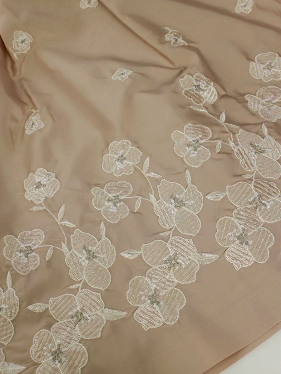 ギャラリービスコンティ 1175961 スカート 2 ベージュ 花柄 刺繍 IT75HAPD0JS8 【SALE】