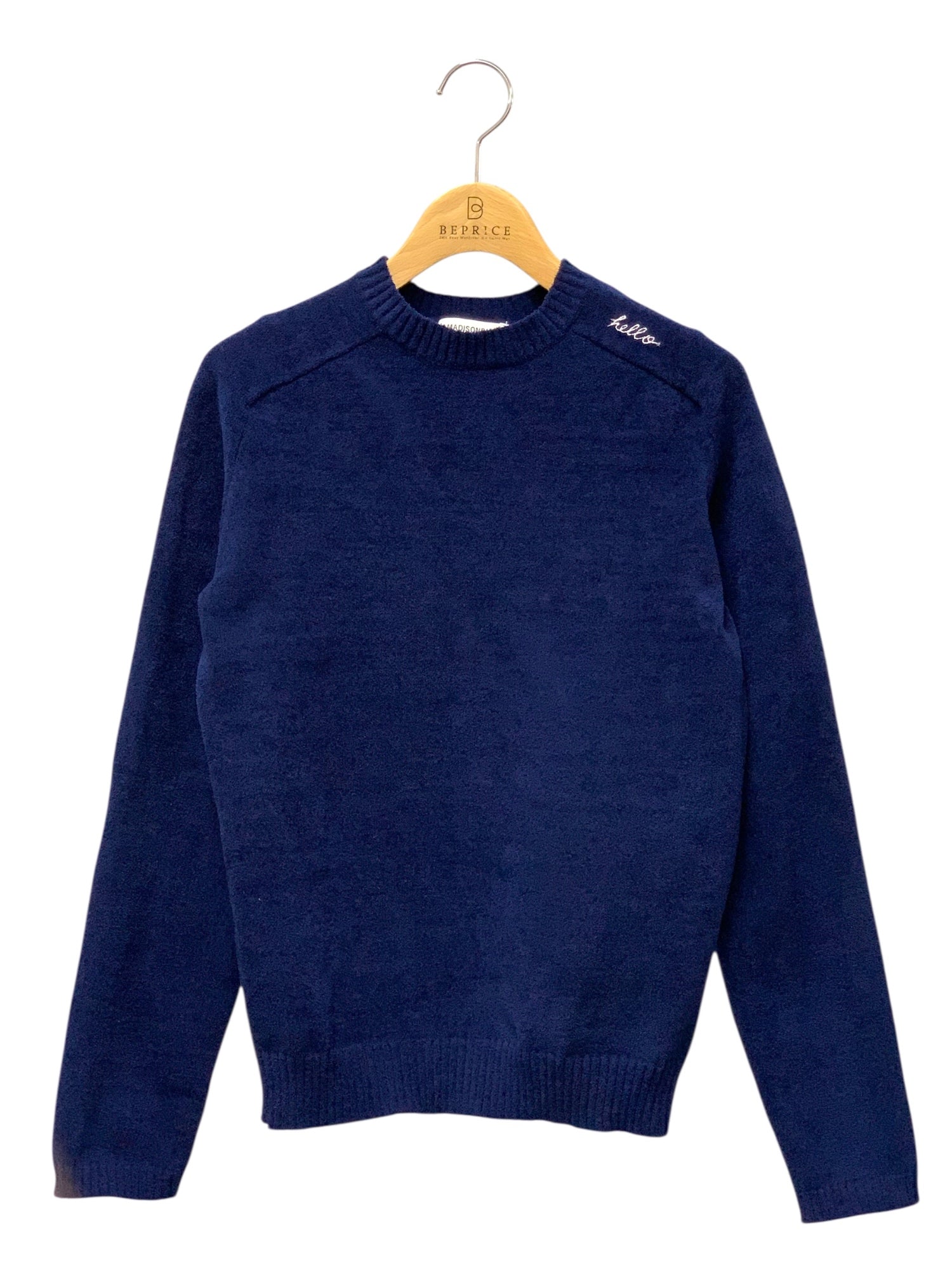 マディソンブルー HELLO CREW L/S PO MOLE KNIT MB234-8003 01