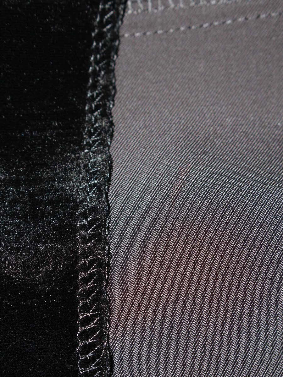 ベロアノワール by フォクシーニューヨーク Jacket 29451 38 ブラック ITAE6M7VL6XW