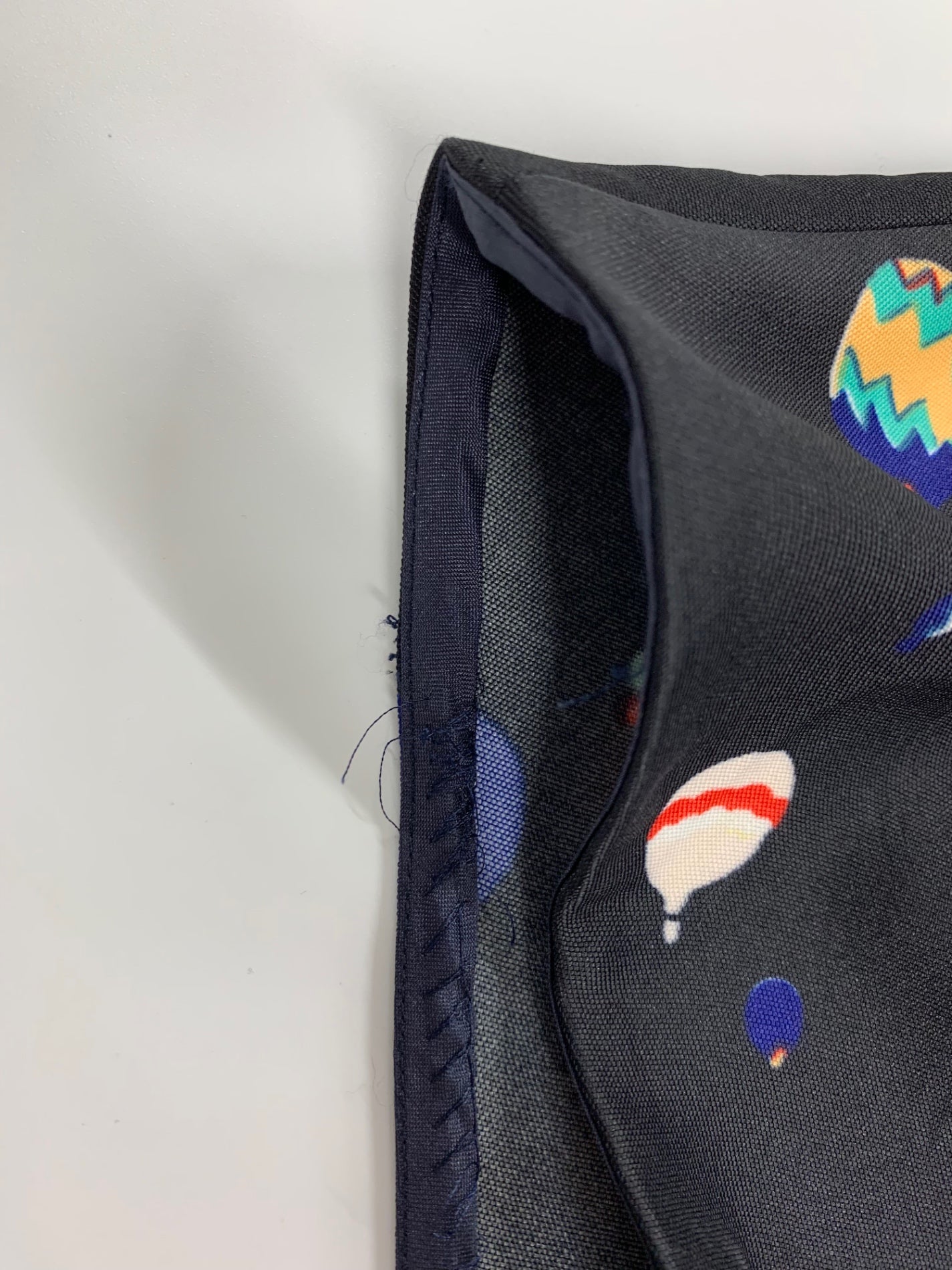 ケイトスペード ワンピース 4 ネイビー 気球モチーフ IT37ZWB3L9ZU