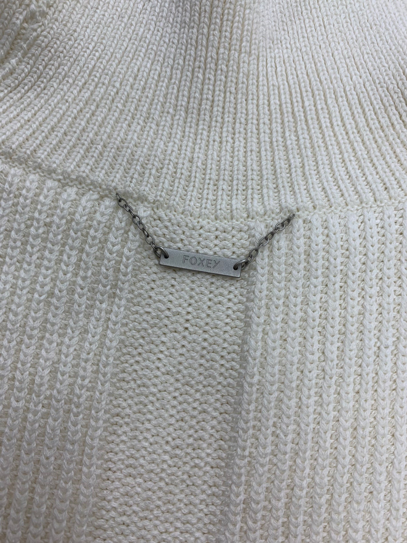 フォクシーブティック KNIT TOP OL’ENE 43811 ニット 40 アイボリー SP品 IT3AA4TWUV1I