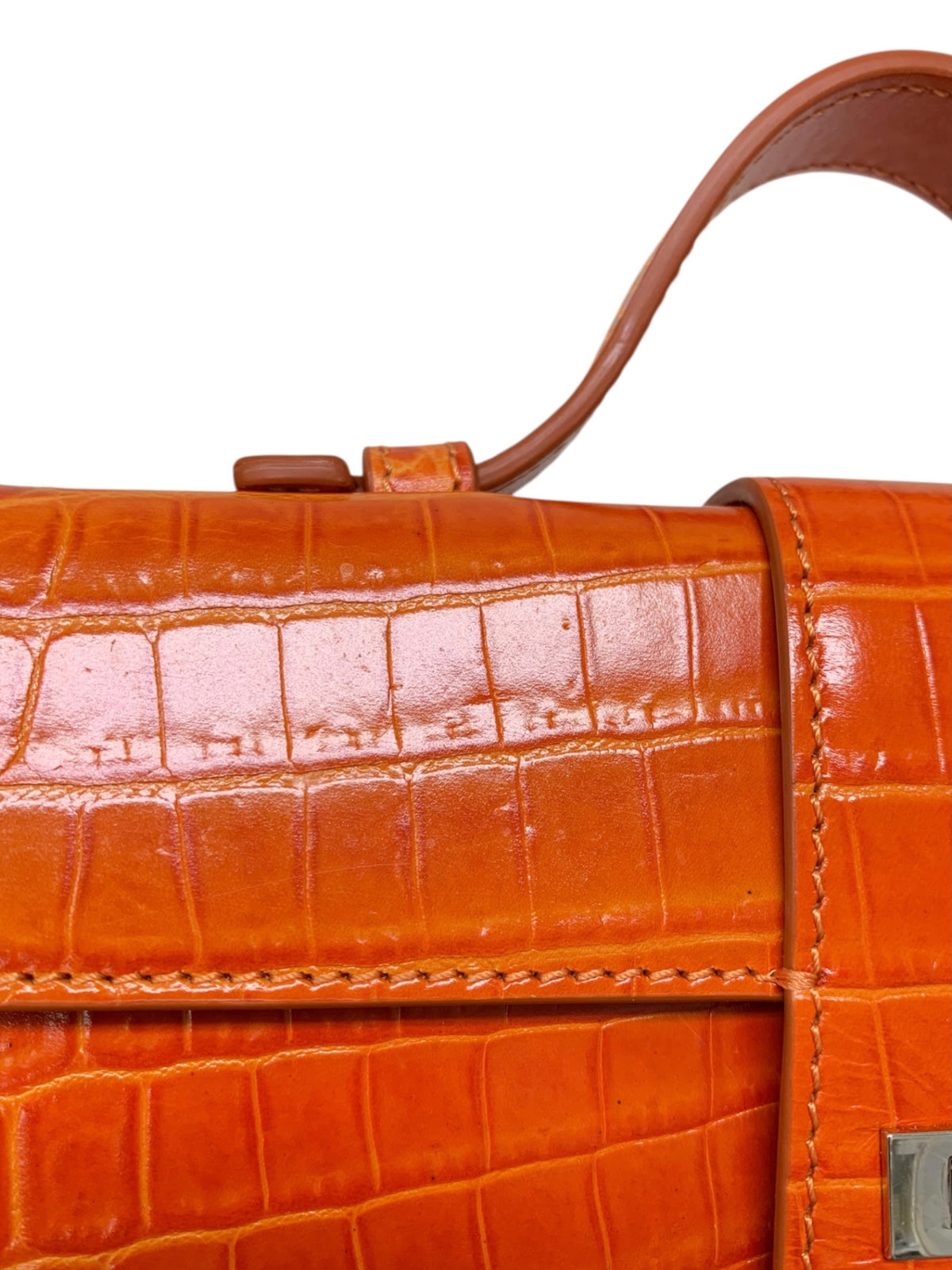 フォクシーブティック ハンドバッグ Bag Wallet Clutch 38693 オレンジ IT113KHKE80M