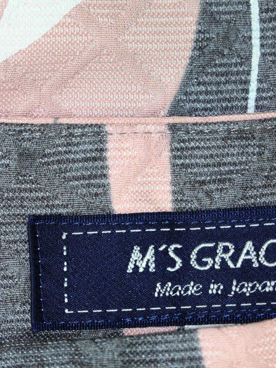 エムズグレイシー 117123 スカート 40 ピンク フラワー ITPBM8JGCXB0