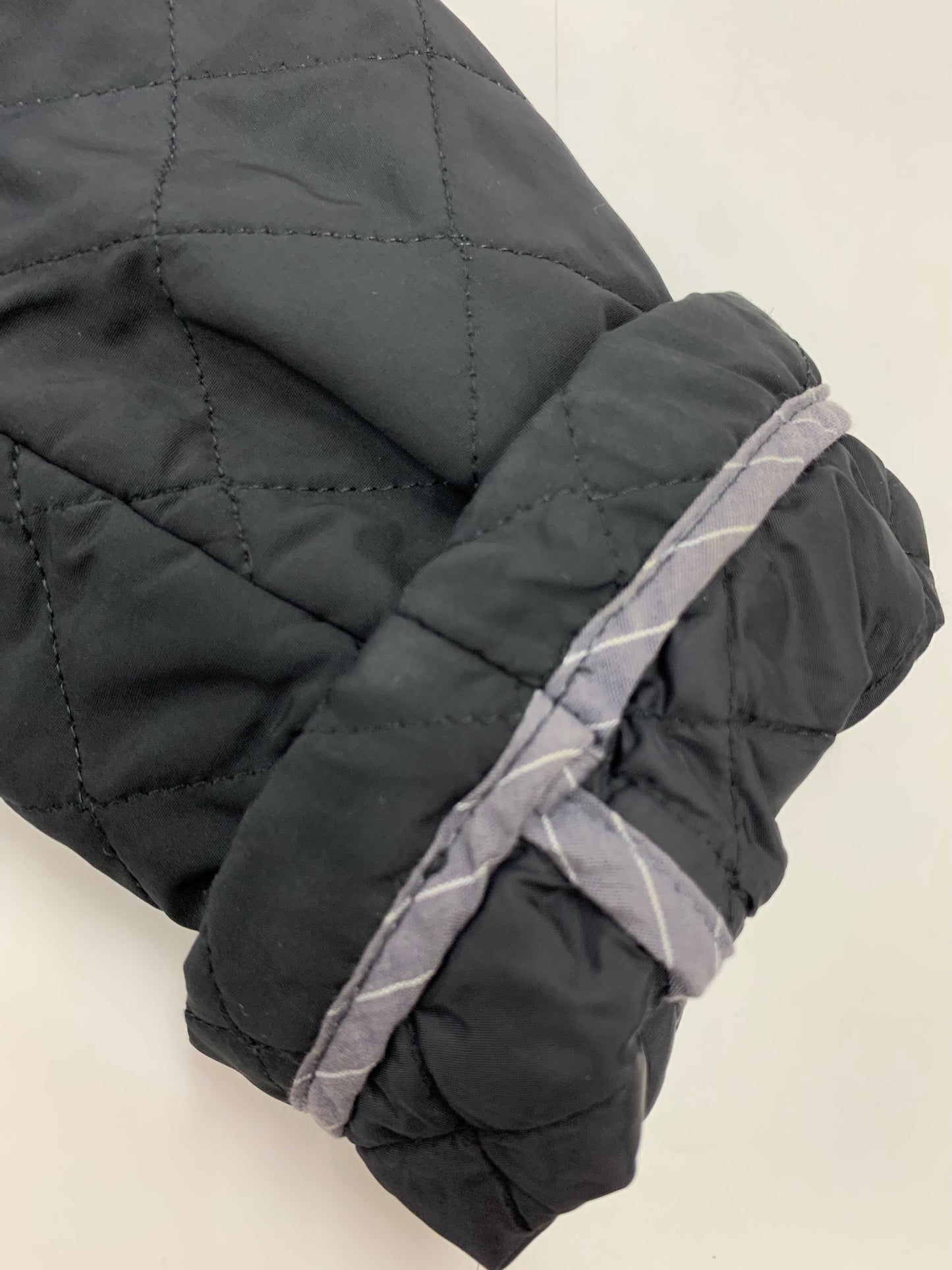 ウィークエンドマックスマーラ 54860289 コート 38 ブラック キルティング IT95OJ65YCI6