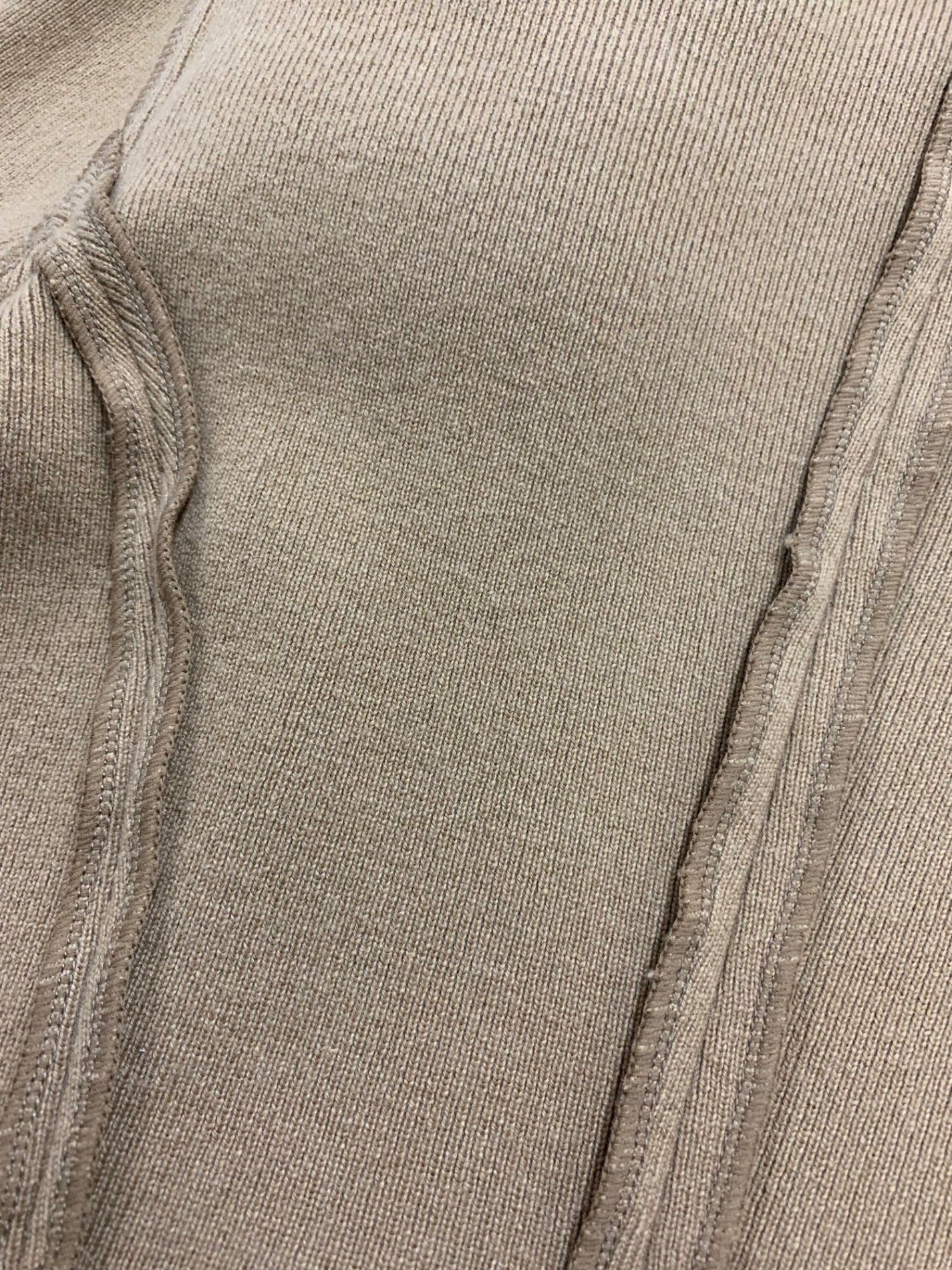 フォクシーブティック 16986 ニット セーター 40 ベージュ カシミヤニット チンチラファー付き ITPYCK2YL8YY