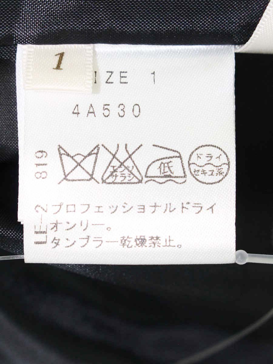 チェスティ 4A530 ワンピース 1 アイボリー/ブラック Vネック リボン ITINU9JDOZZK