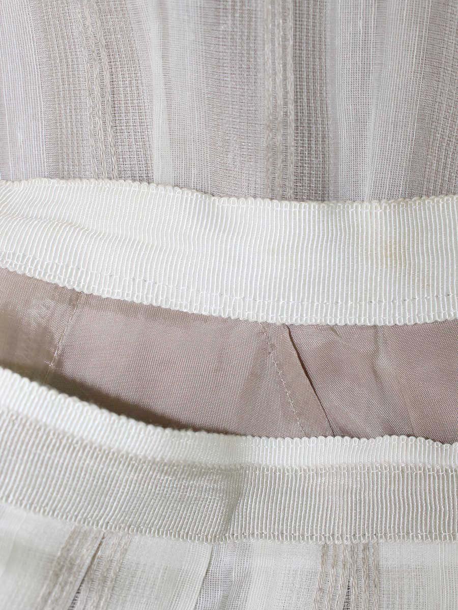 フォクシーブティック Skirt La Seine 36712 スカート 38 ホワイト/ベージュ IT7YT1PODPOR