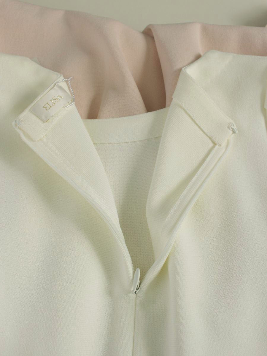 エリザ 28128011 ワンピース 2 ピンク サーブルストレッチ ビジュー ITAQ4D4HKS90