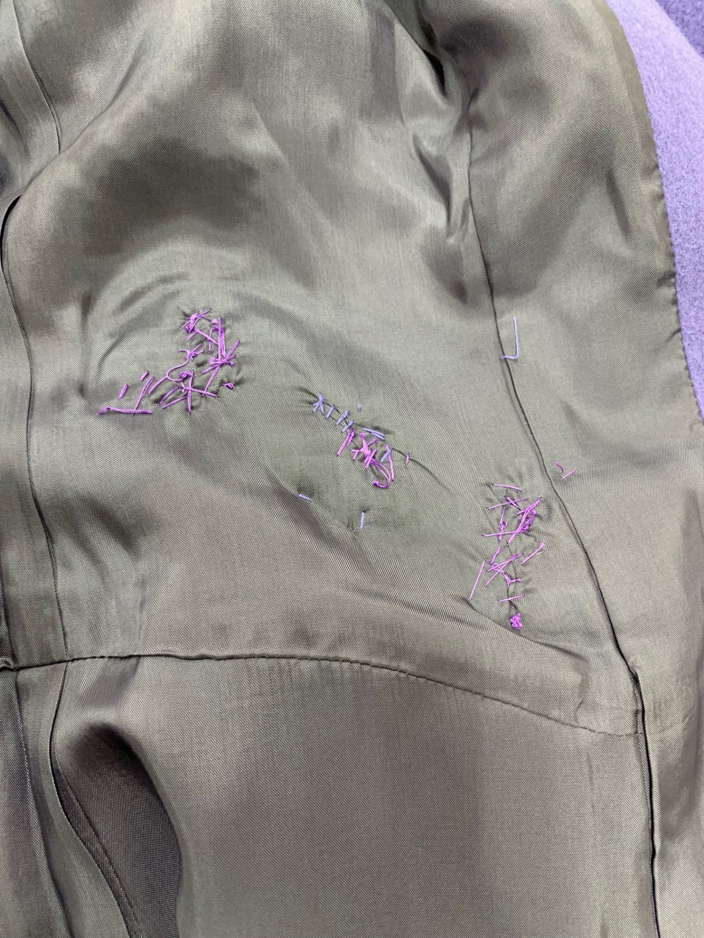 エムズグレイシー Purple Coat 819526 コート 40 パープル IT9UA0WCZ29C