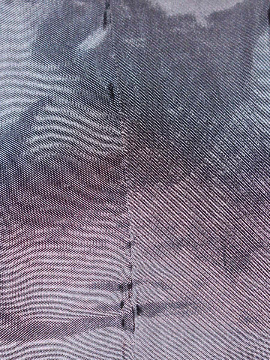 エムズグレイシー 911709 ワンピース 40 ネイビー フロントジップ リボン ITKPCY199AQG