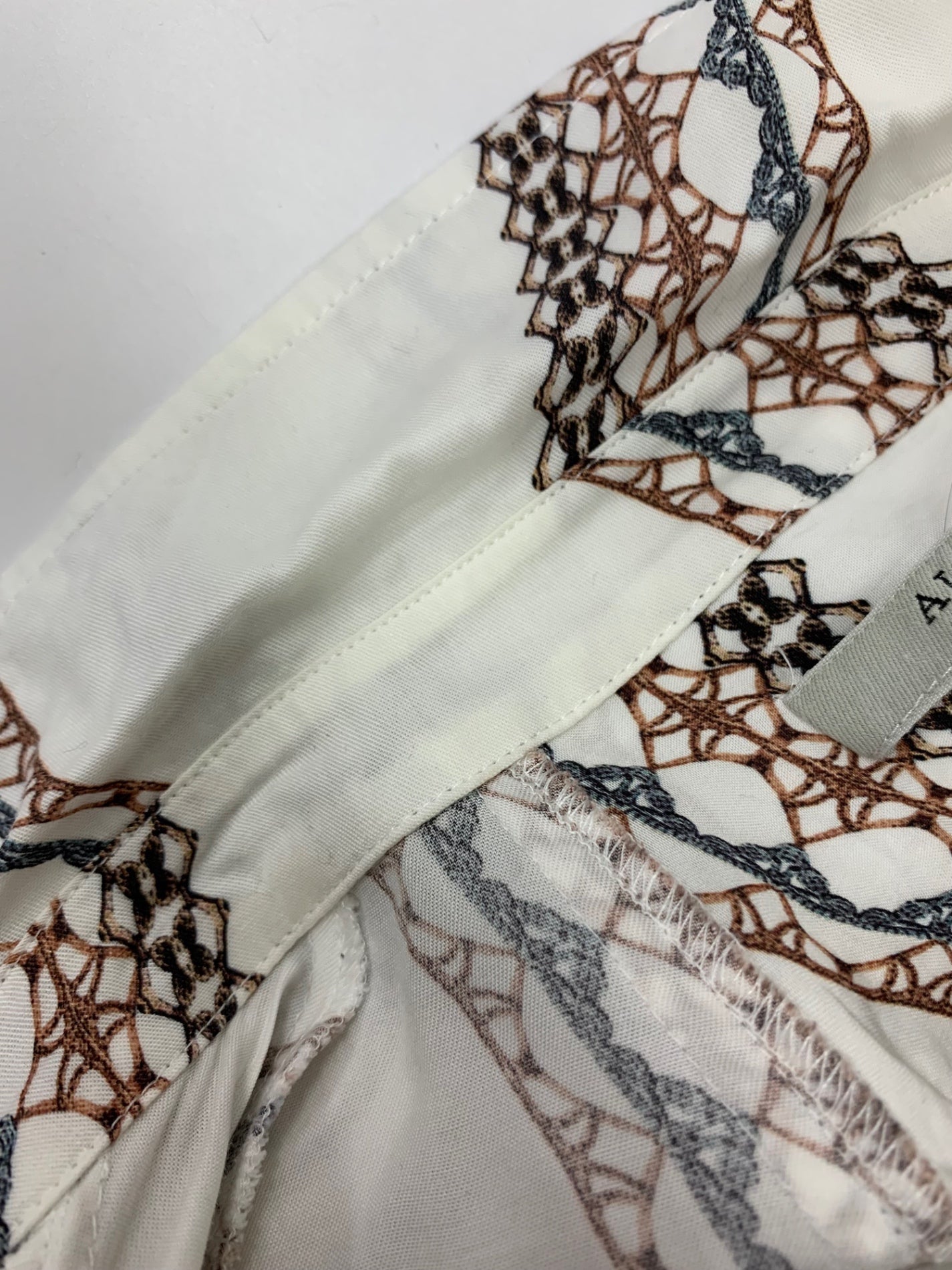 オールセインツ シャツワンピース WD437Y 40 ホワイト ITDL4N2Q79JA