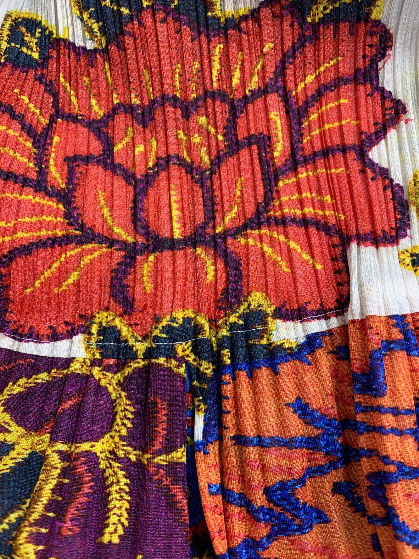 プリーツプリーズイッセイミヤケ PP91-JK746 ワンピース 3 マルチカラー 花・植物 ITRX6JHAVZON 【SALE】