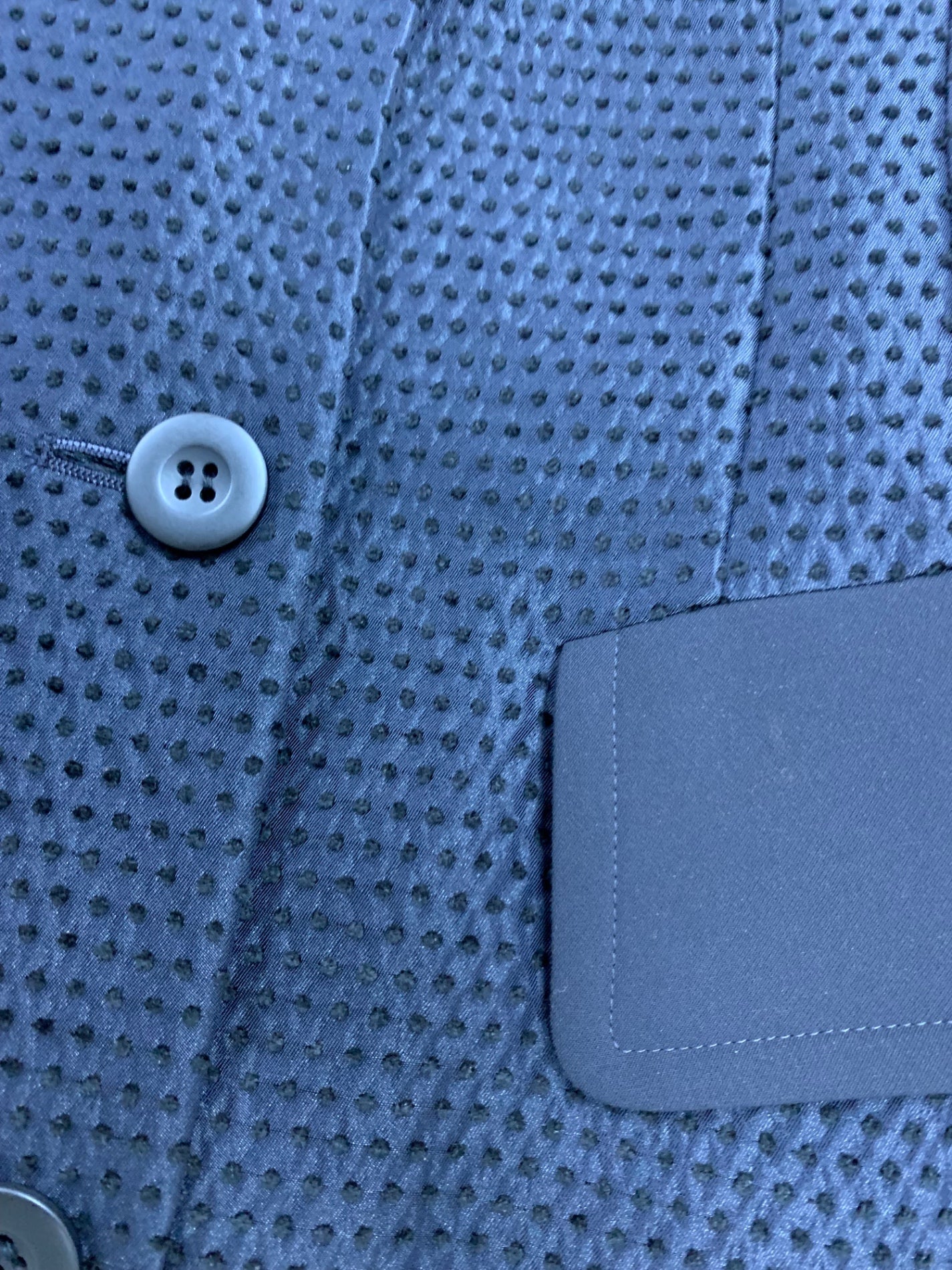 フォクシーニューヨーク collection Dotted Swiss Jacket Dress Collection 35638 40 ネイビー IT3FZXI3ZXMO