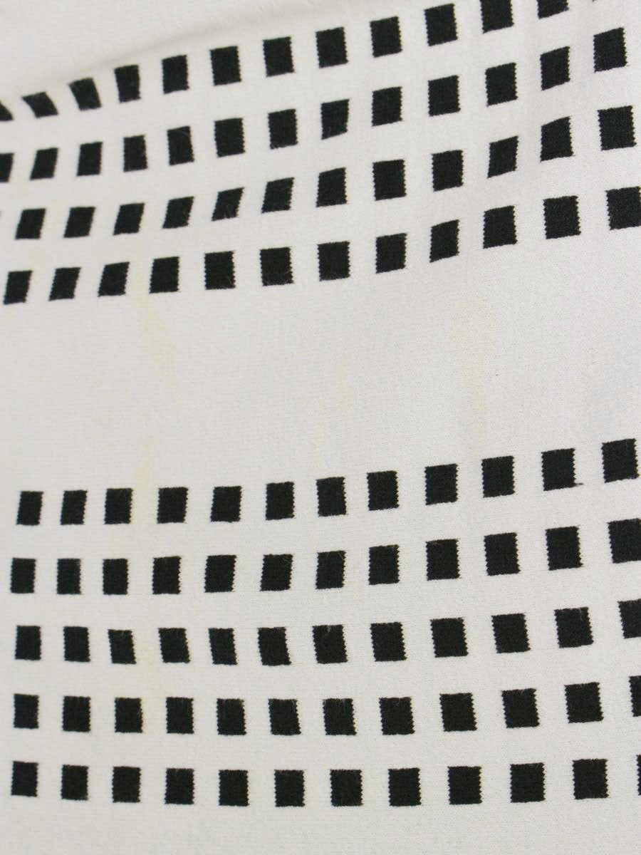 エムズグレイシー フィット&フレアニット 018338 ワンピース 40 ブラック リボン ITXI3ABWB68S