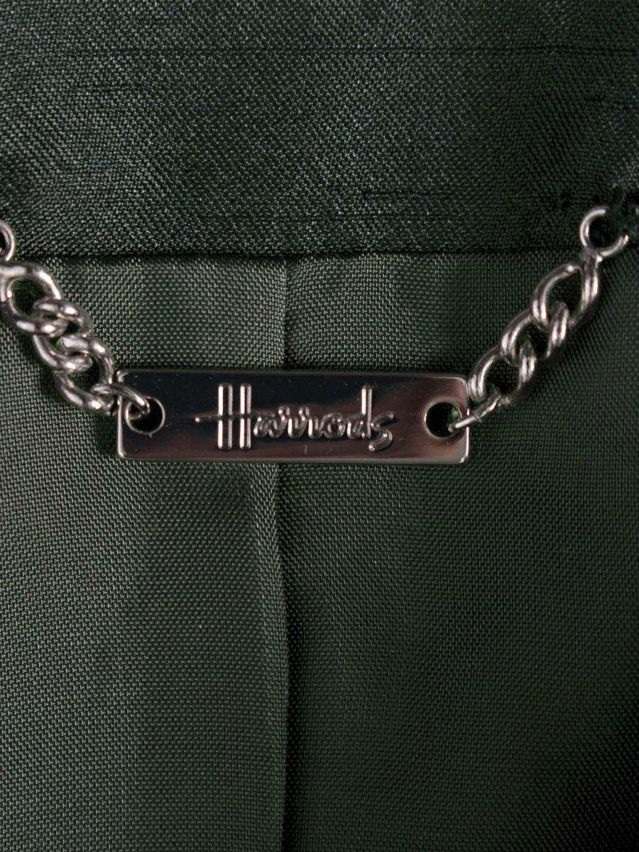 ハロッズ 11500151 ノーカラージャケット 2 チャコール レース ITH8E8GQ9QS2