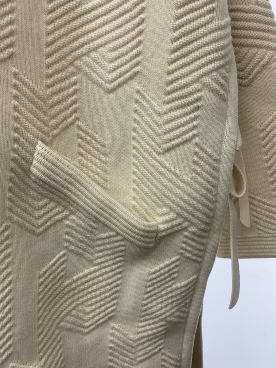 エルメス コート Hモチーフ コートカーディガン 総柄