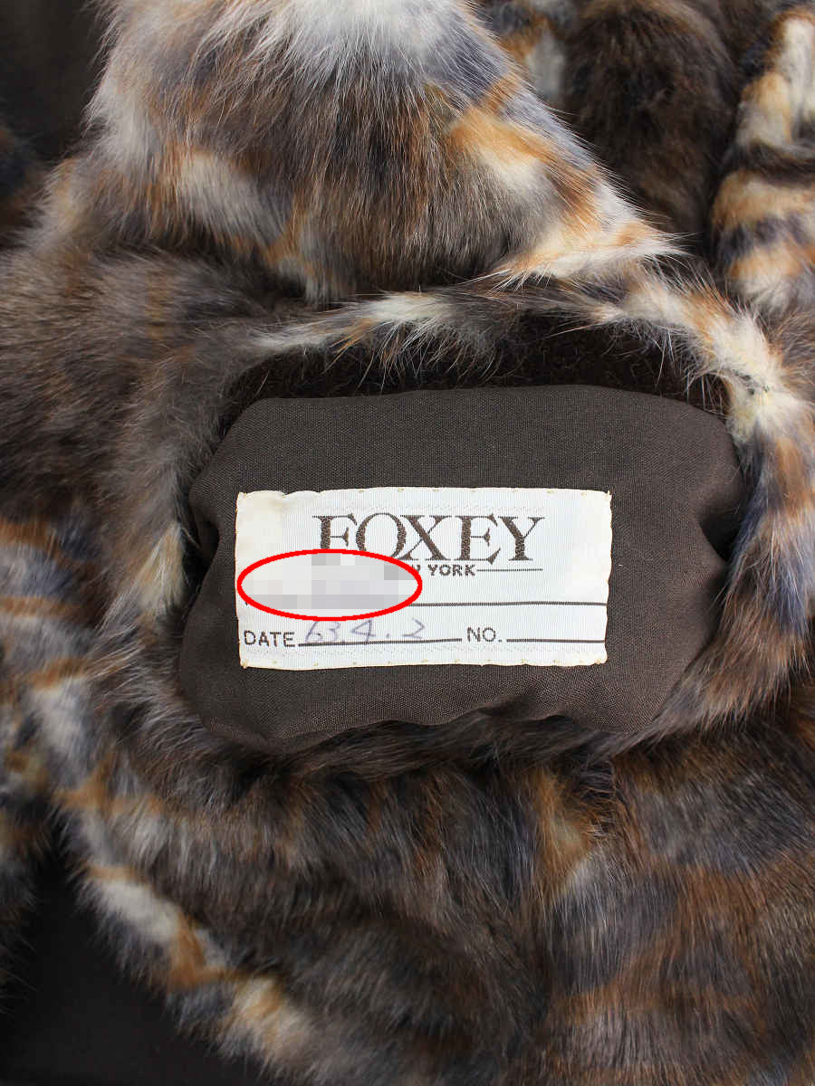 フォクシーブティック コート デザインファー