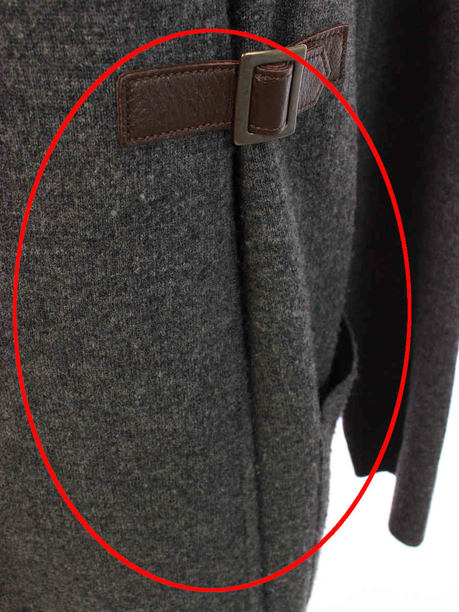 フォクシーブティック コート ウールロングカーデ