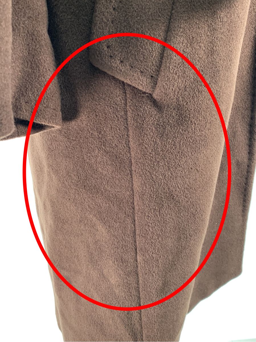 マックスマーラ コート ウール アンゴラ ステッチ