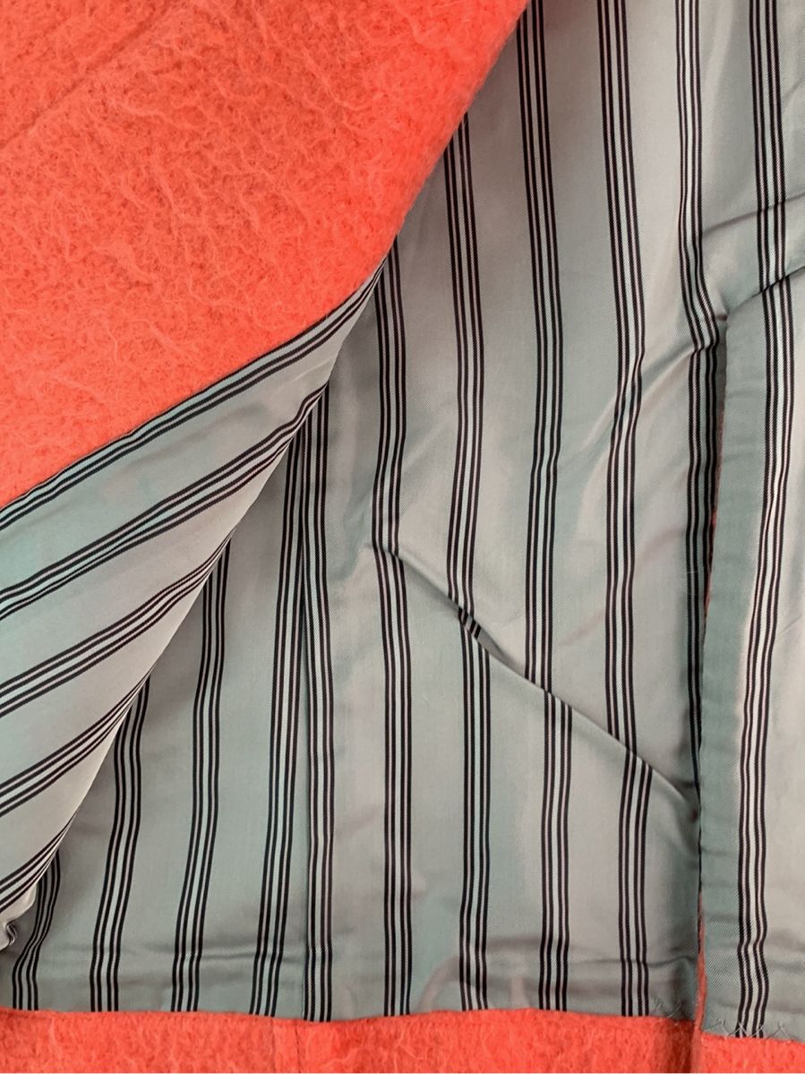 アキラナカ コート ダッフル ウール混 Wジップ