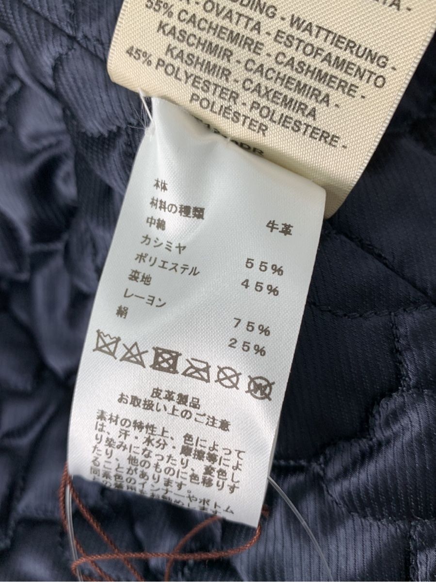 エルメス ジャケット レザージャケット ダブル