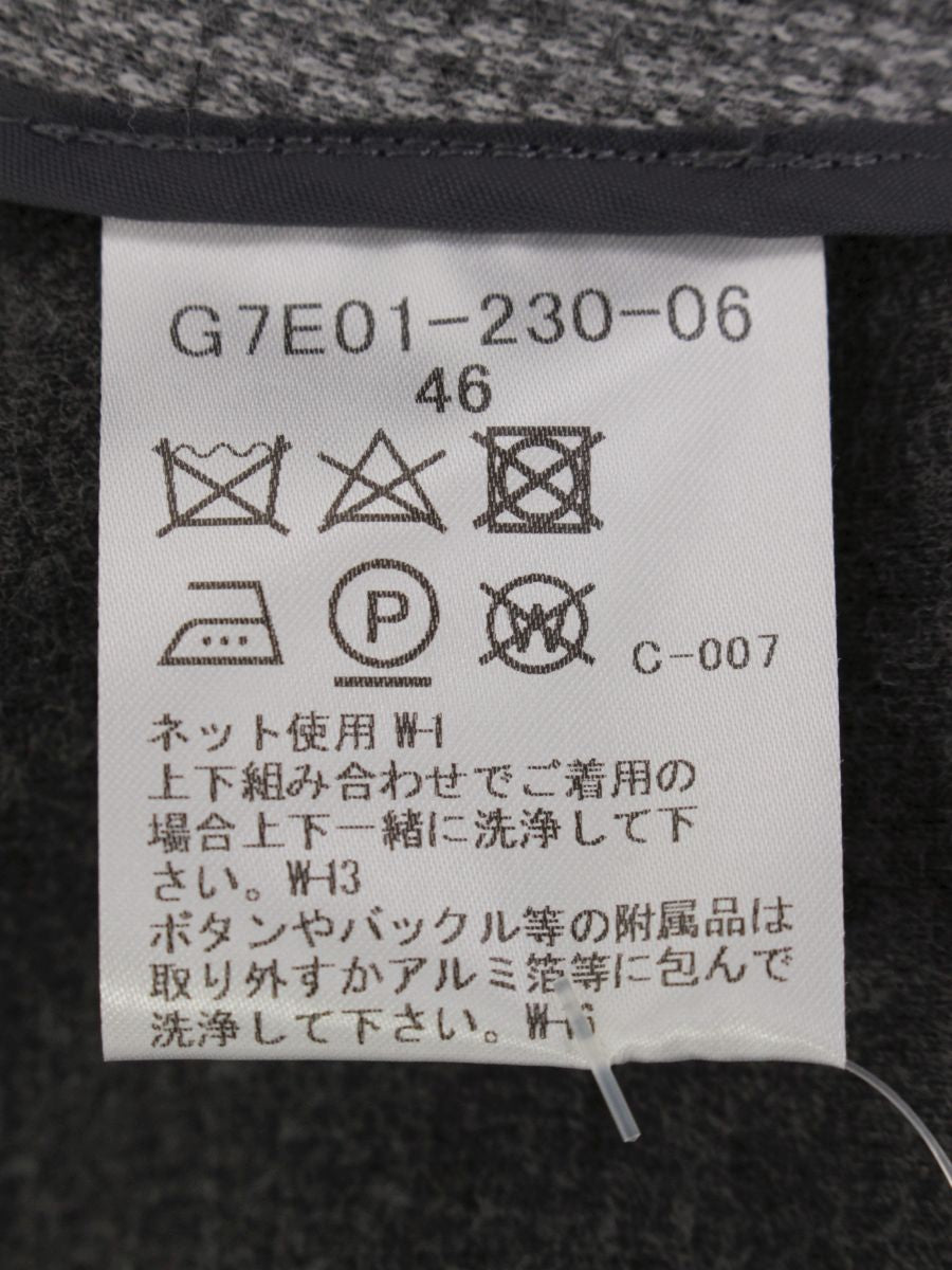 マッキントッシュロンドン ジャケット 1Bジャケット 千鳥格子 総柄
