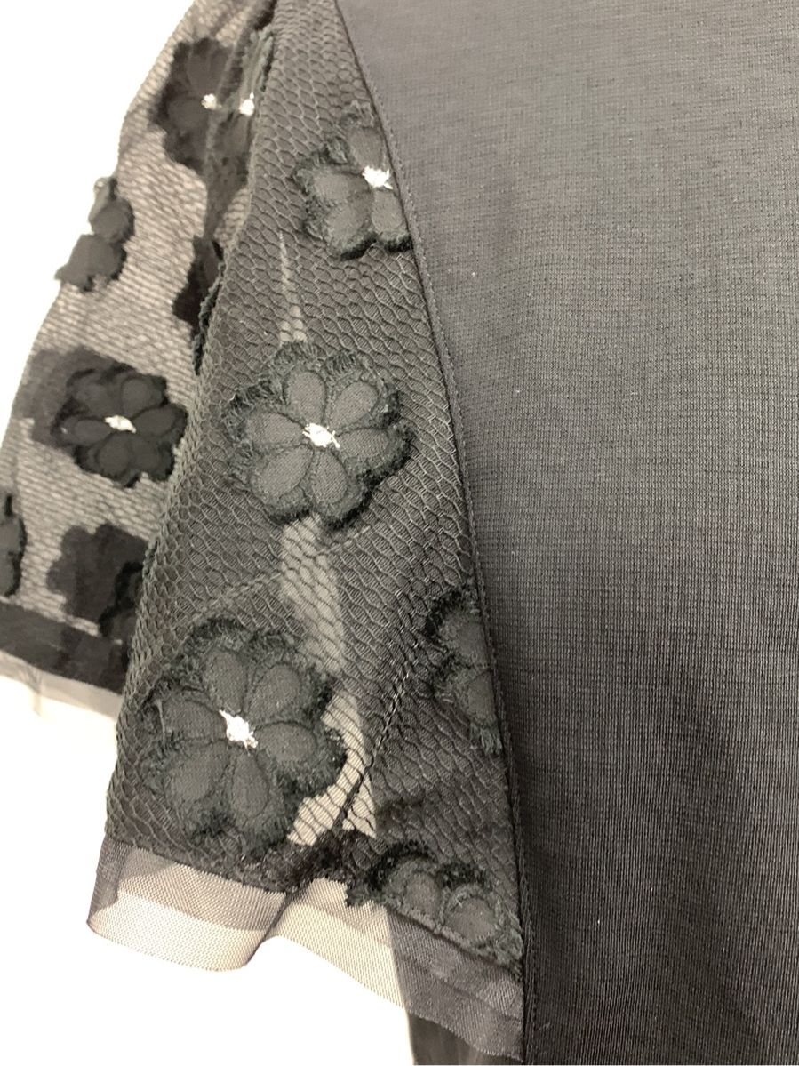 エムズグレイシー Tシャツ カットソー オーガンジー 切替