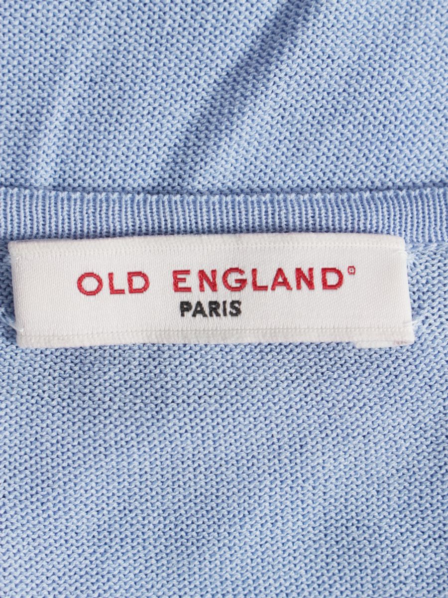 オールドイングランド Tシャツ カットソー コットンレーヨン リボン 袖ロゴボタン 