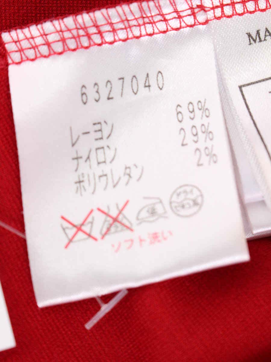 ルネ Tシャツ カットソー パールビジュー リボン