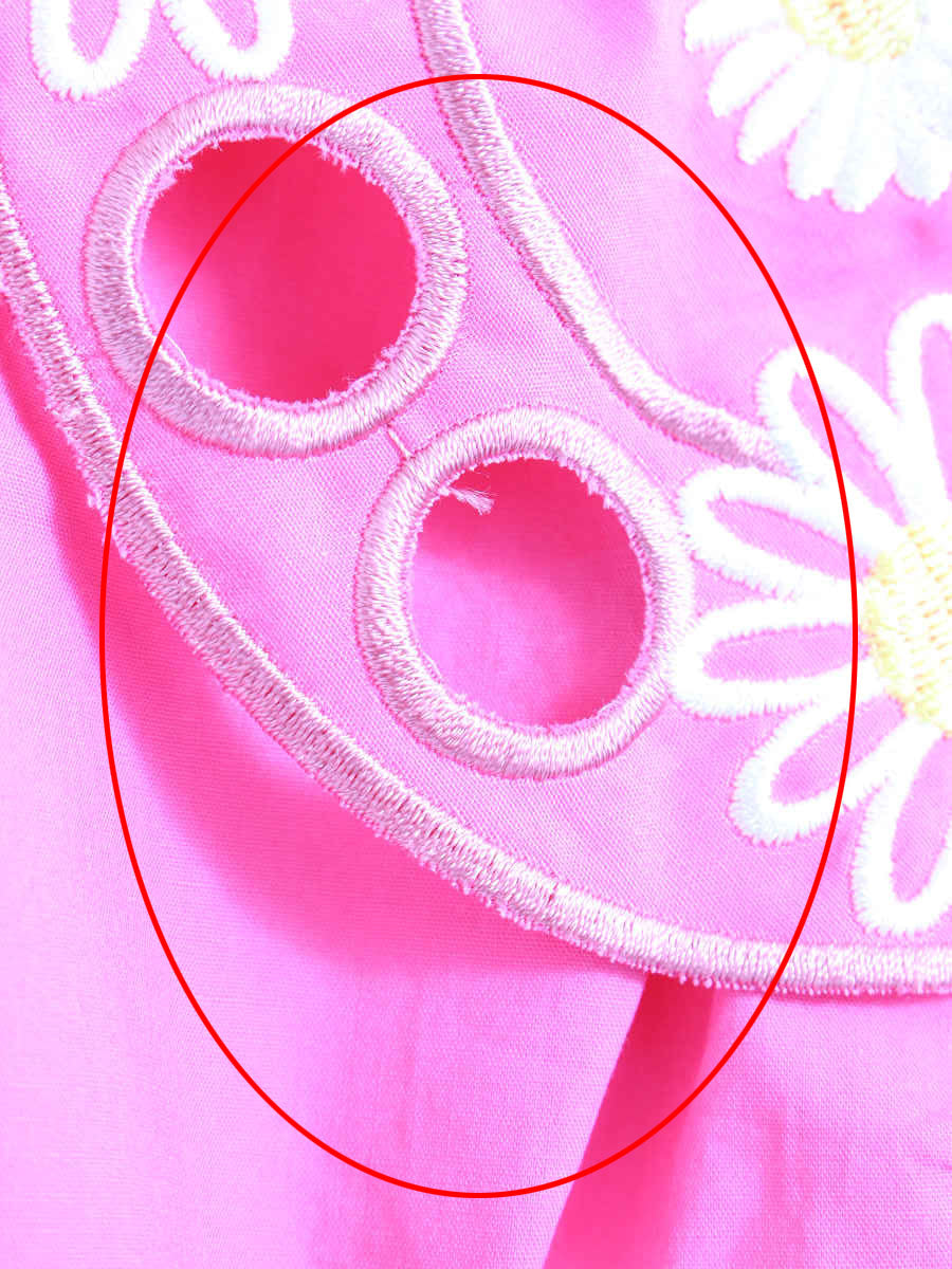 チェスティ シャツ ブラウス スカラップ刺繍ブラウス