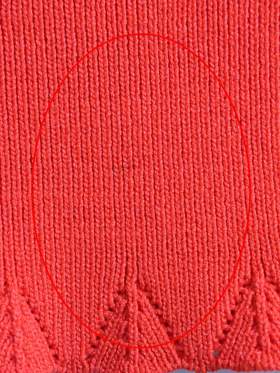 グレースコンチネンタル ニット セーター ルーズVネックニットトップ 総柄