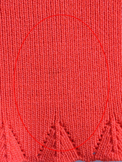 グレースコンチネンタル ニット セーター ルーズＶネックニットトップ 総柄
