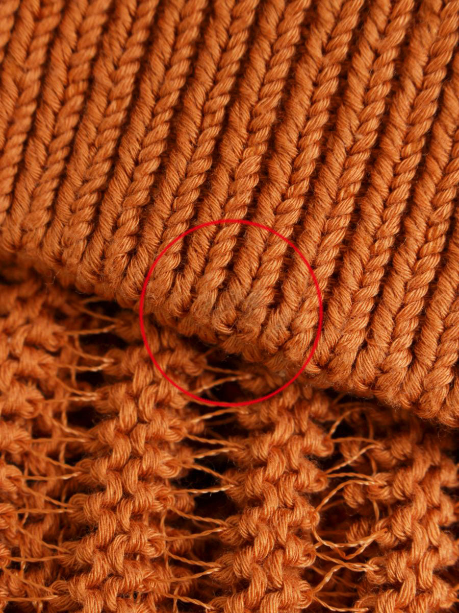 ダイアグラム ニット セーター ストライプニットトップ