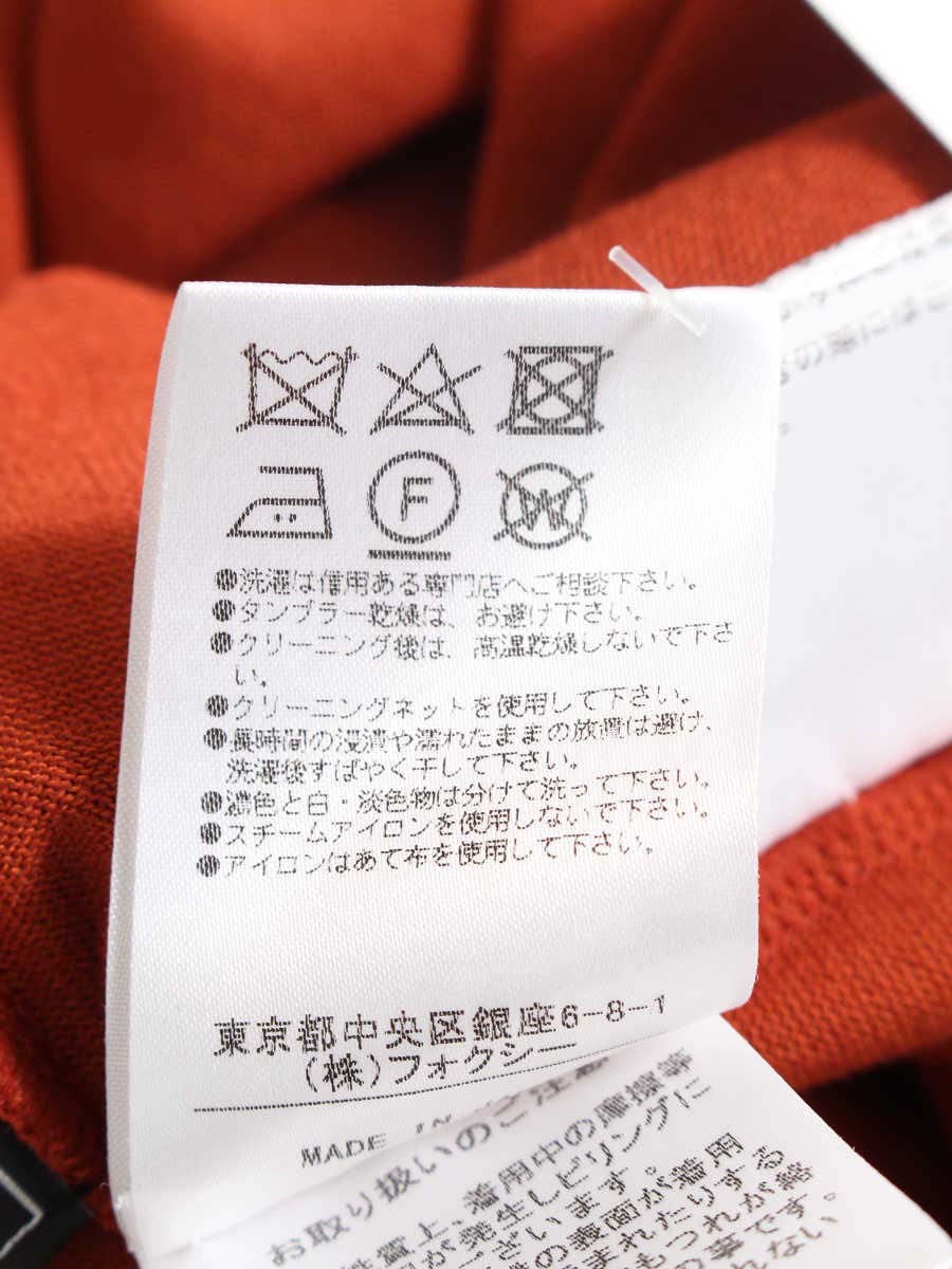 フォクシーブティック ニット セーター Knit Top SAFFRON
