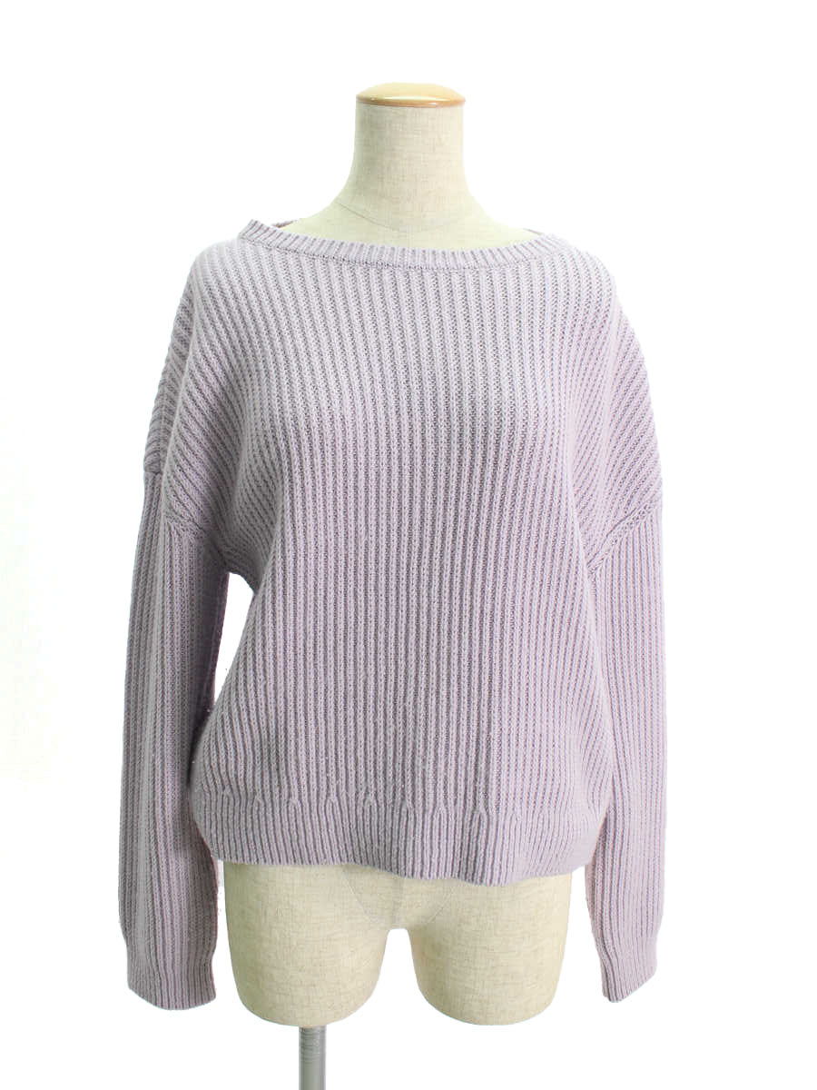 ルネ ニット セーター リブ ウール混 | ビープライス 