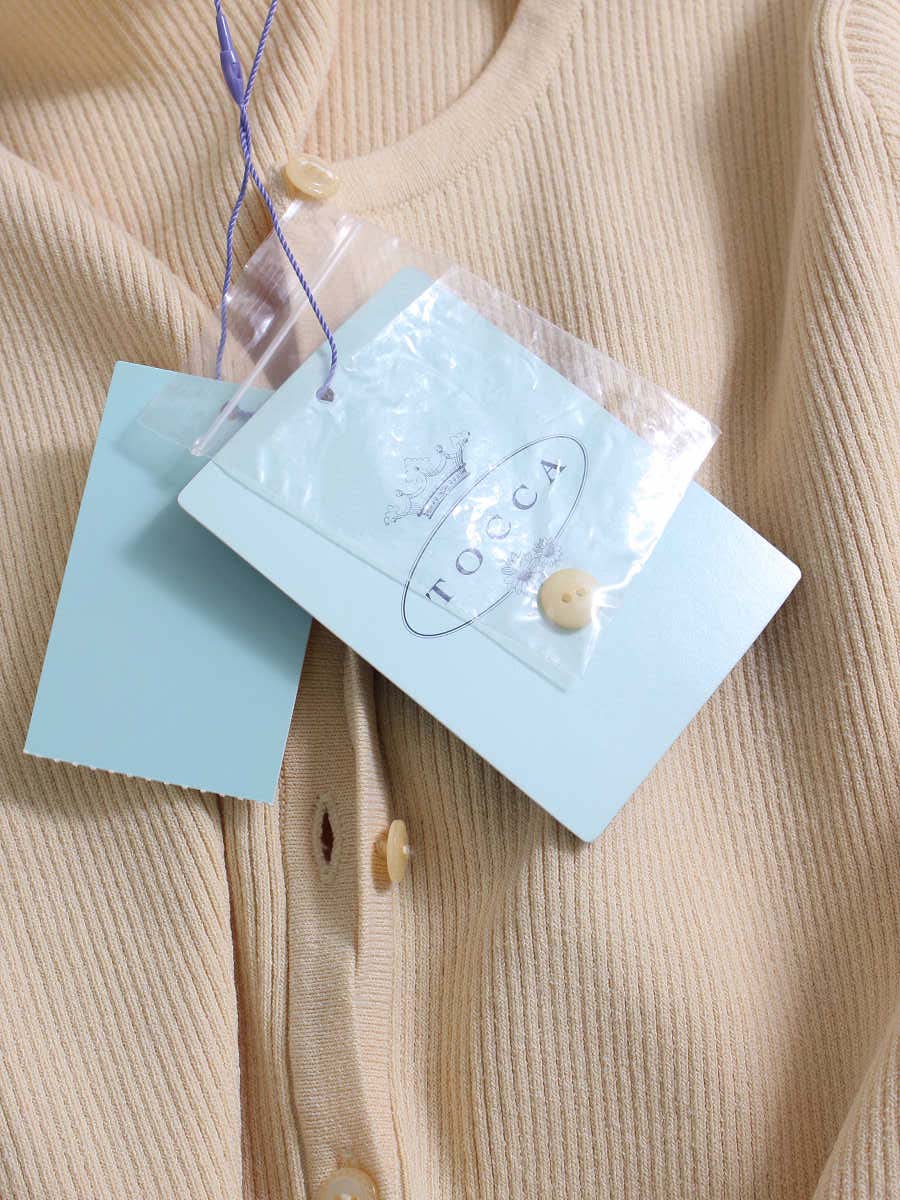 トッカ カーディガン ギャザー