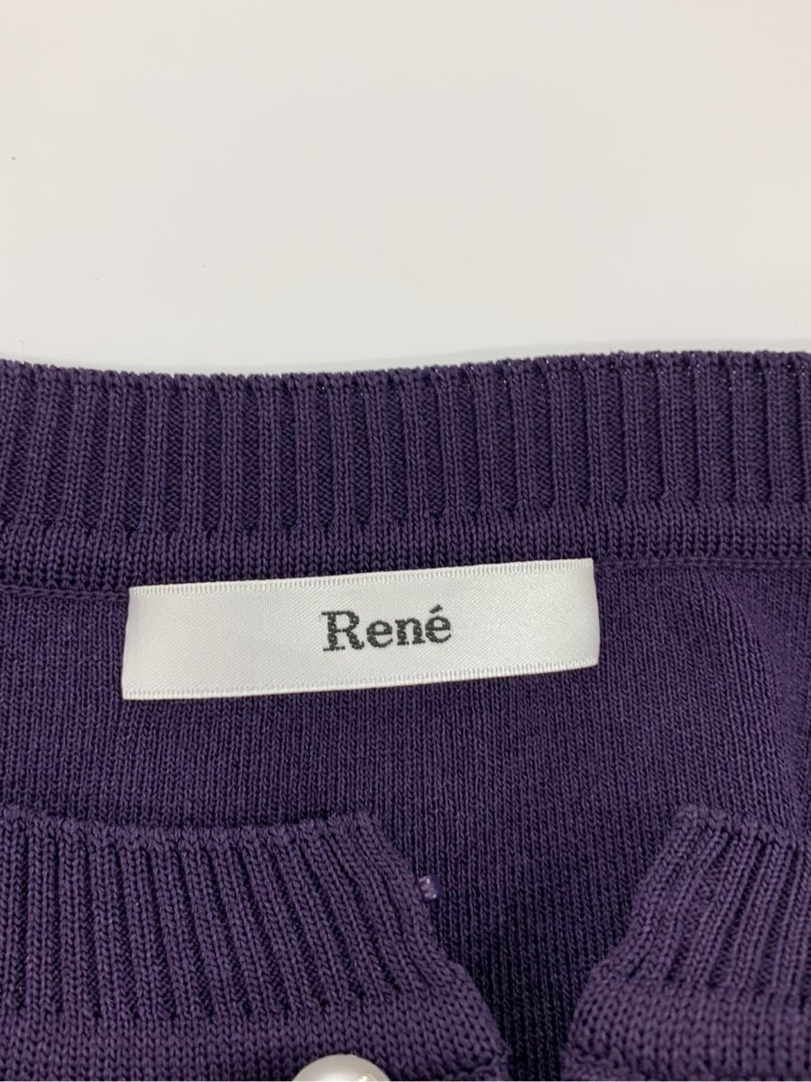 ルネ カーディガン パール ビジュー