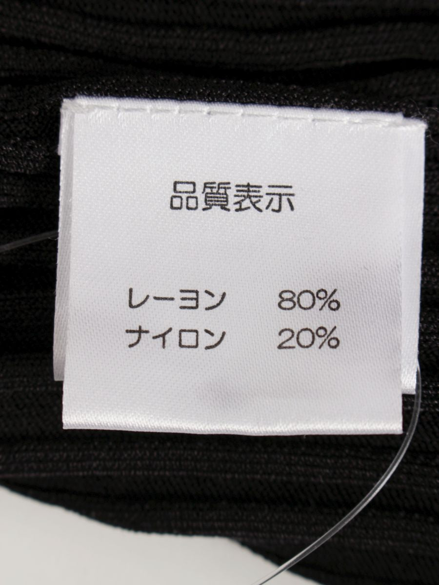 スーパービューティー カーディガン スパンコール フラワーボタン