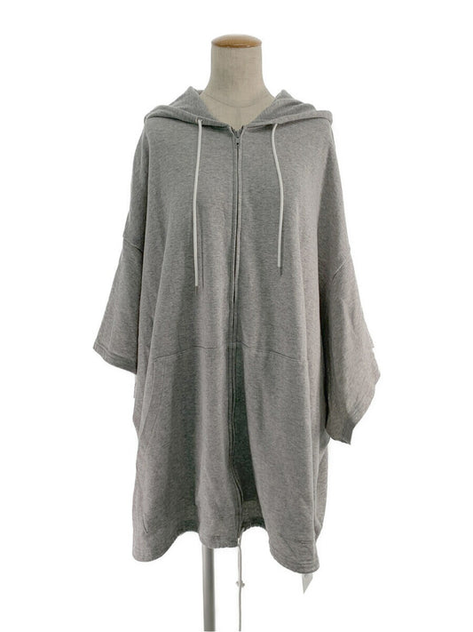 グラウンドワイ パーカー Mini fleece pile Three-quarter sleeves hoodie 