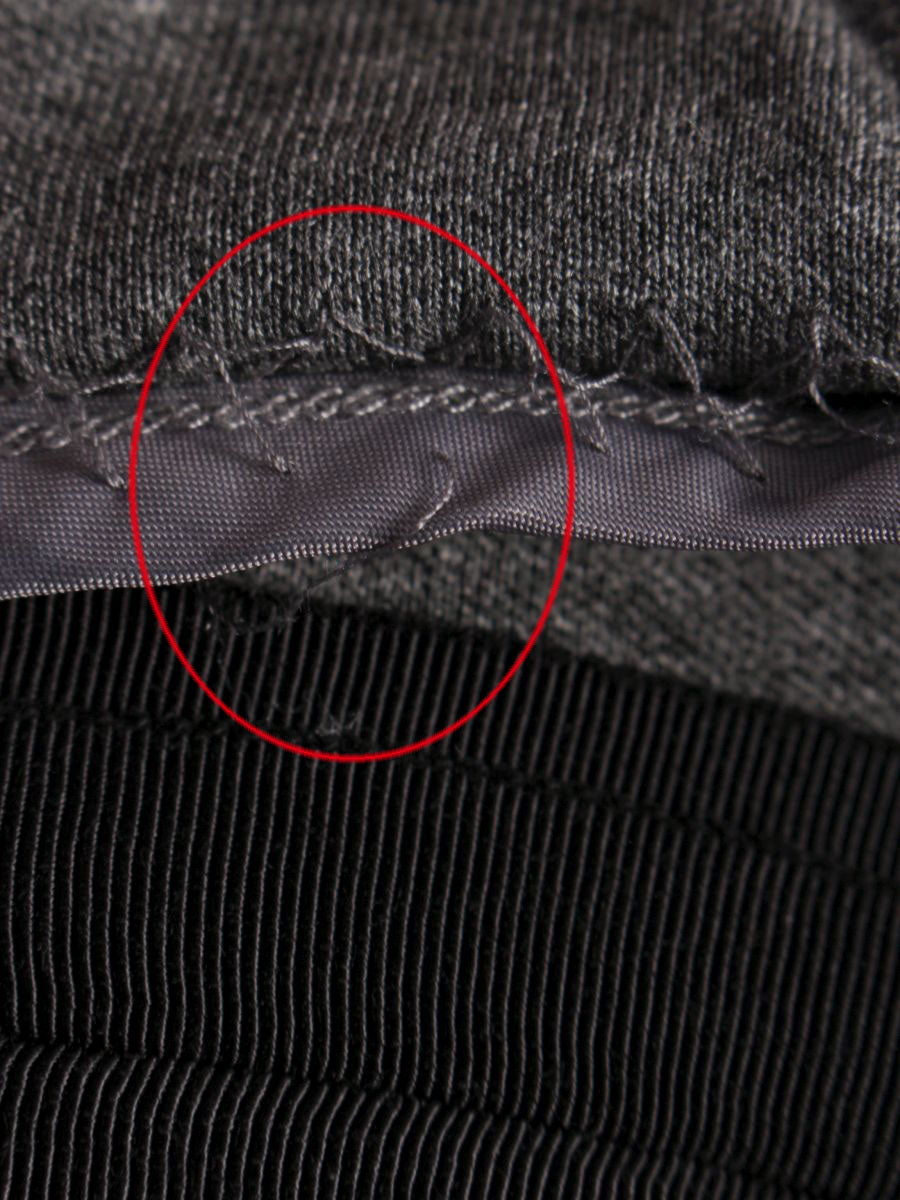 ランバンオンブルー スウェット パール ロゴチャーム