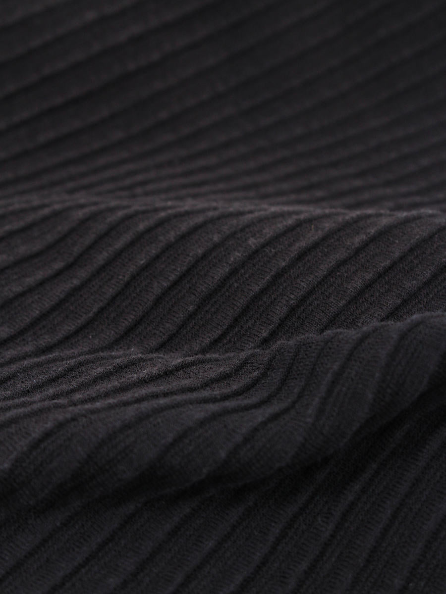 エムズグレイシー ワンピース Layered Style Knit One-piece ワンポイント