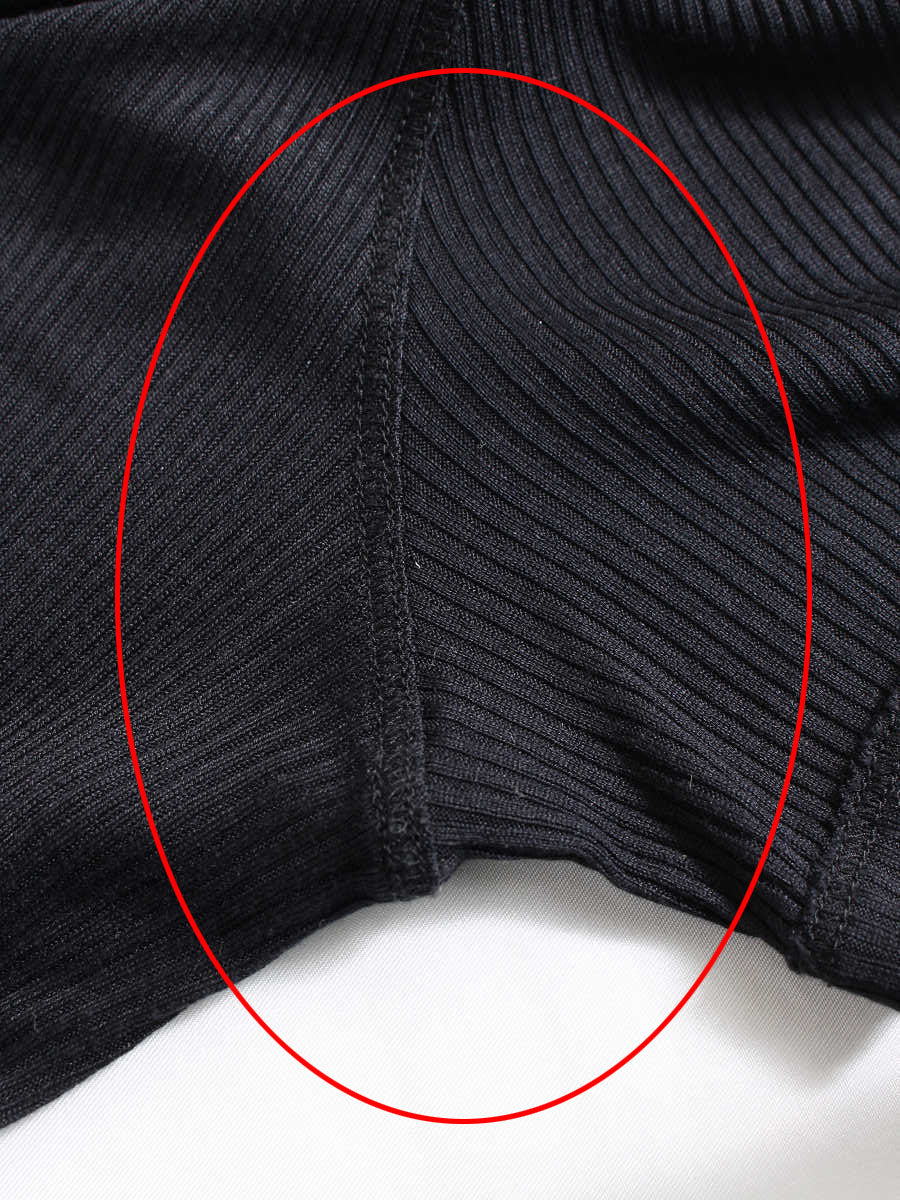 ドゥロワー ワンピース ニット 切替