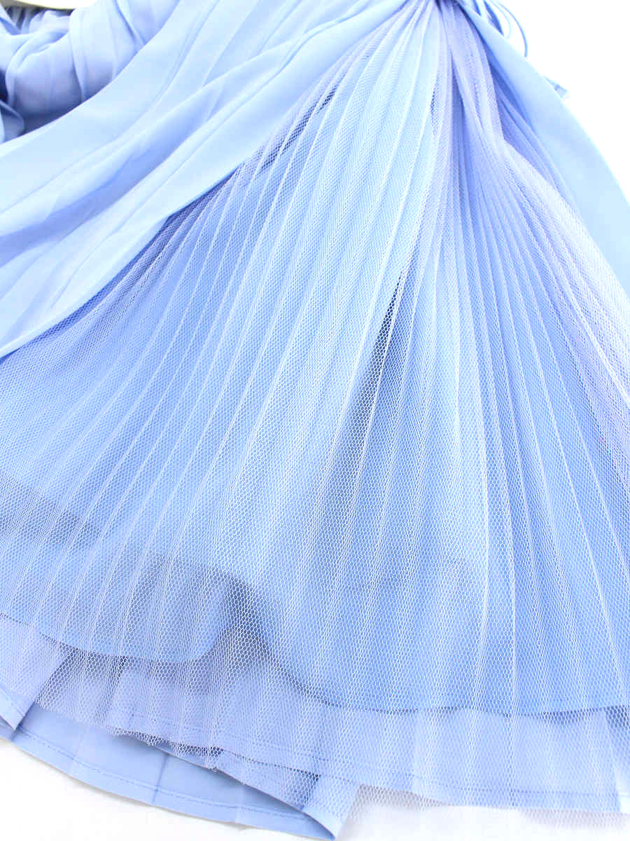 トッカ ワンピース ツートン プリーツ