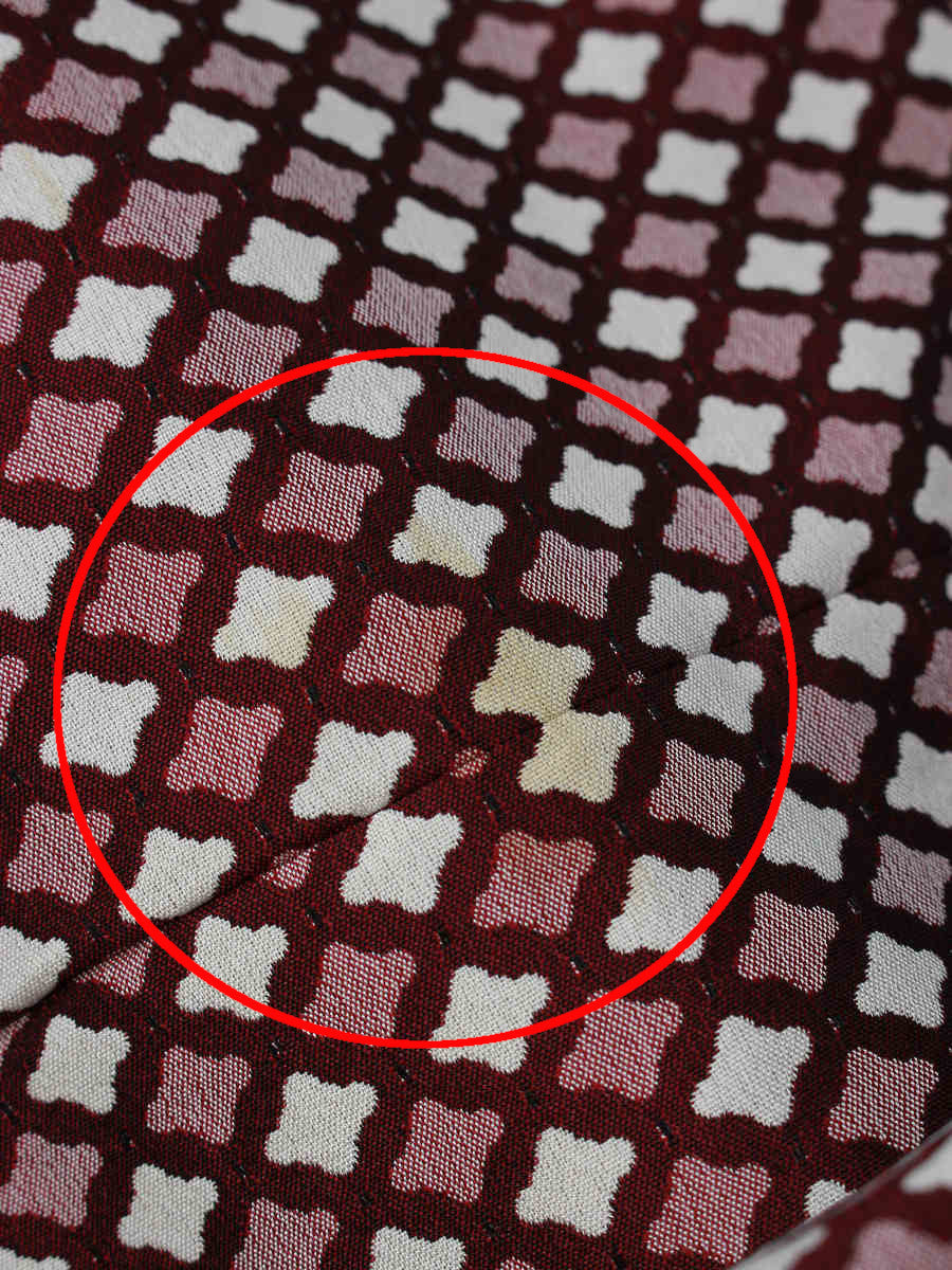 トッカ ワンピース ダイア柄 ベルト付き