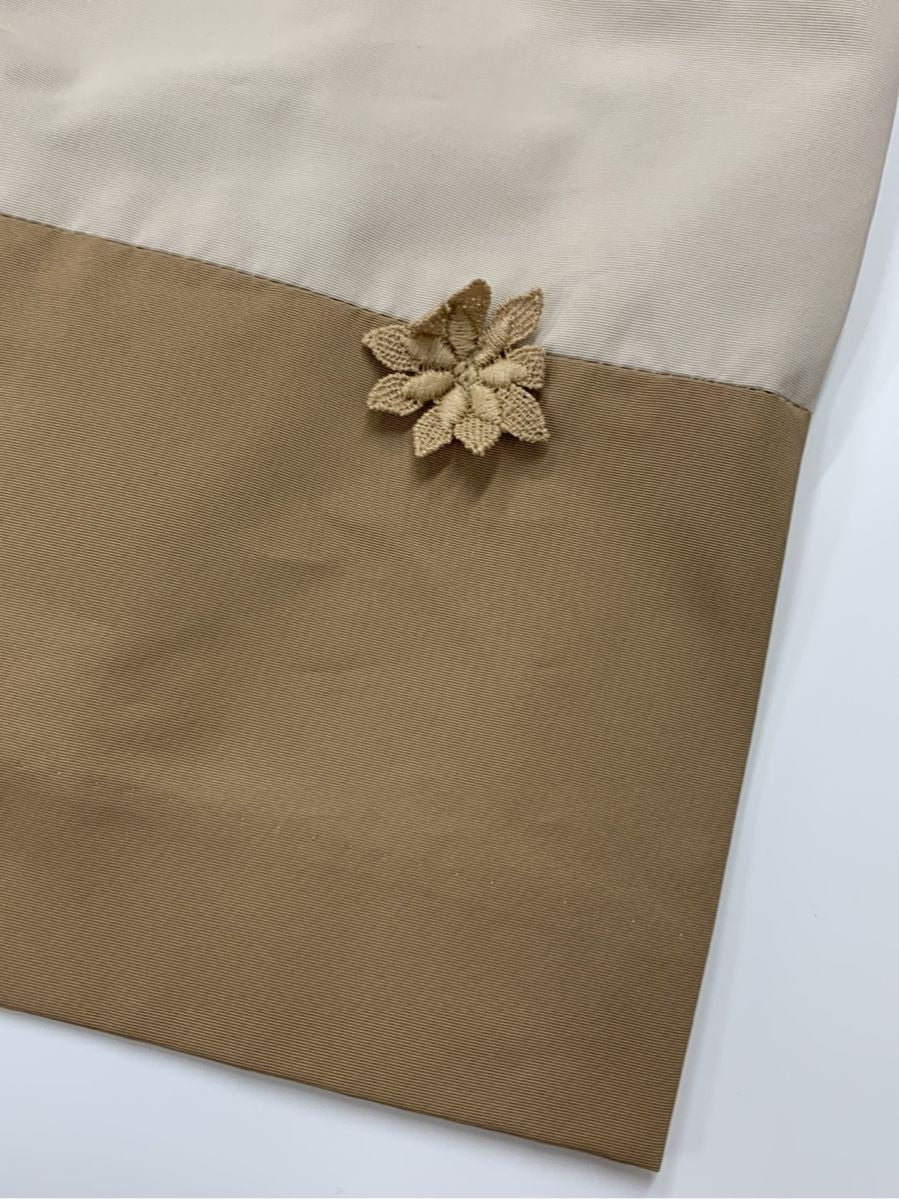 トッカ ワンピース フラワーモチーフ ボーダー