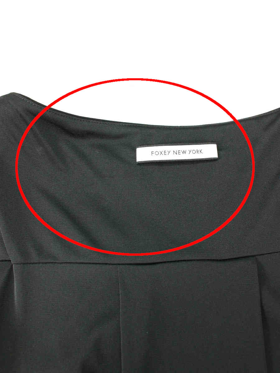 フォクシーニューヨーク ワンピース Summer Black Mini Dress