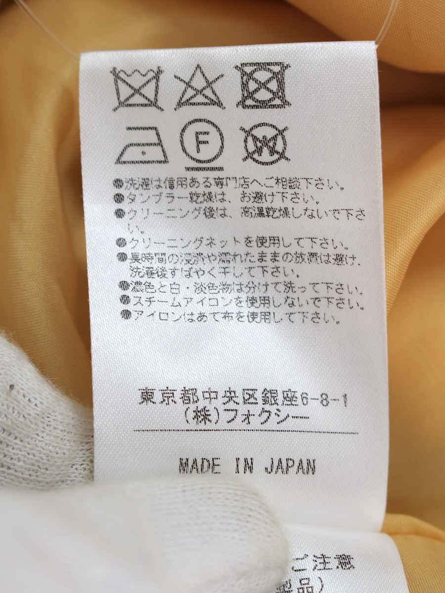 フォクシーブティック ワンピース 40329 Dress アンティークミモザ